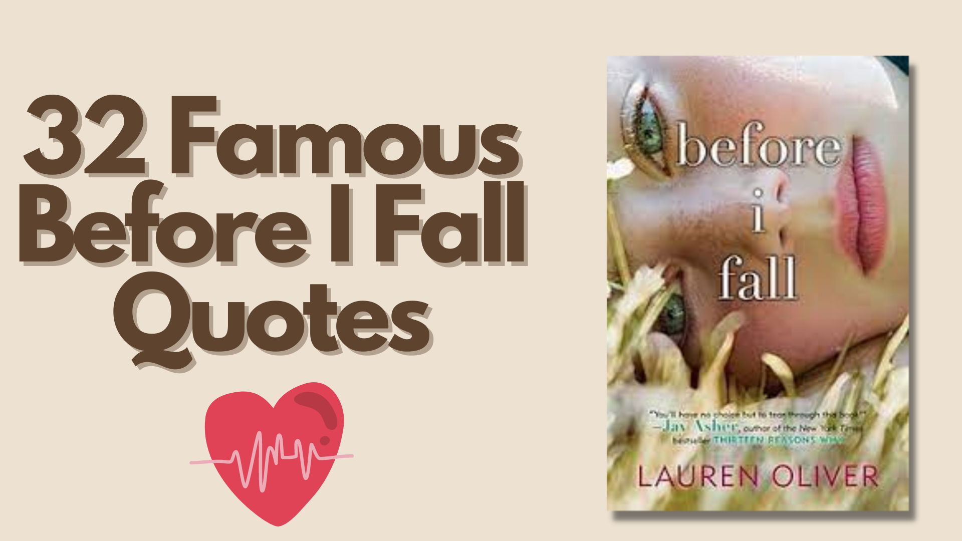 32 Famous Before I Fall Quotes - Quote Collectors Club