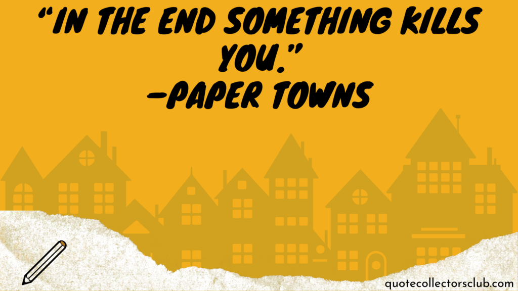 paper towns quotes with page numbers