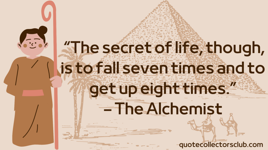 the alchemist quotes about fate