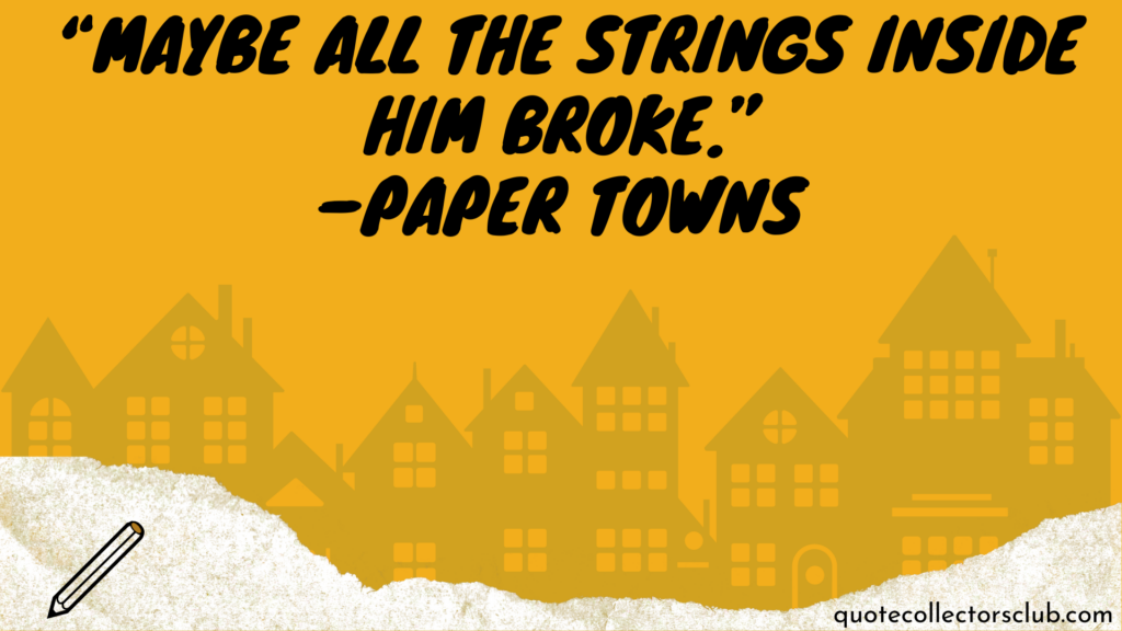 paper towns quotes with page numbers