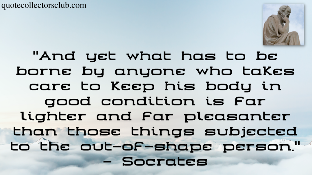 socrates quotes fitness