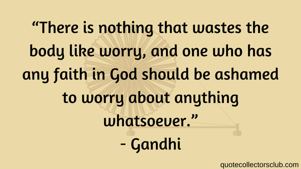 gandhi quotes on peace