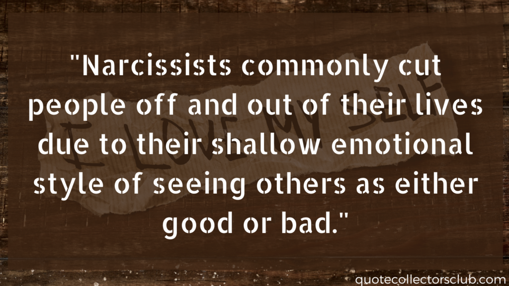 karma narcissist quotes