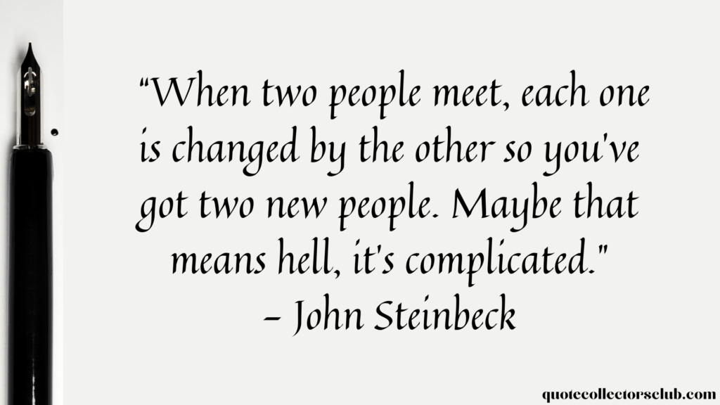 quotes from john steinbeck