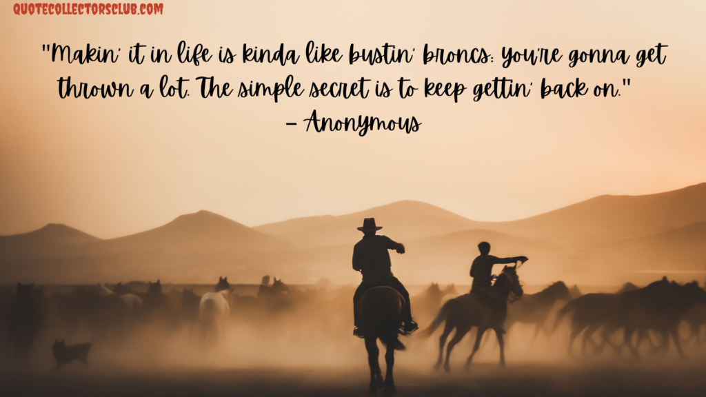 Cowboy quotes